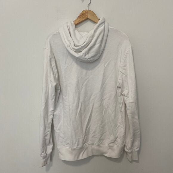 Forever 21 Pizza Slice White Hoodie Sweatshirt Size Large - Picture 6 of 6